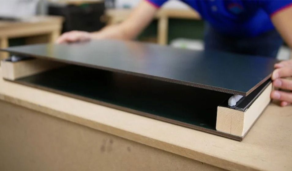 HPL platen bewerken en monteren