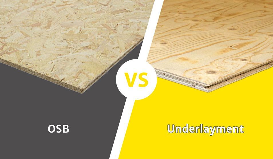 Een productvergelijking: OSB of underlayment