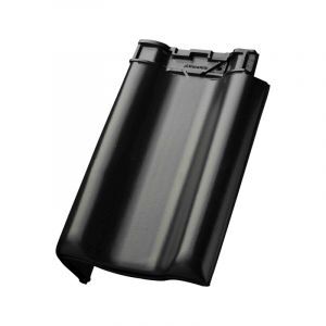 Koramic Alegra 12 Gevelpan Links - Vulkaanzwart Edel Engobe