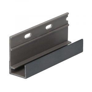 Keralit Omrandingsprofiel Antraciet - 4000 mm