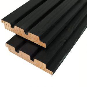 Douglas Triple Rhombus Zwart 27x140 Lengte: 4000 mm