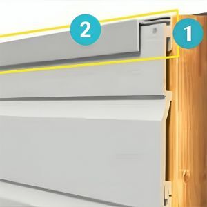 Eurotexx Eindprofiel 19 mm (bestelnr. 0244)