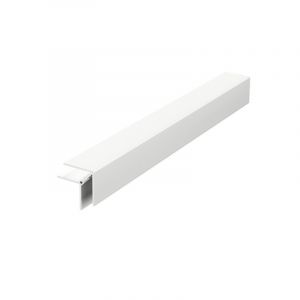 Eurotexx Hoekprofiel 2-delig 17 mm Wit (bestelnr. 0443)