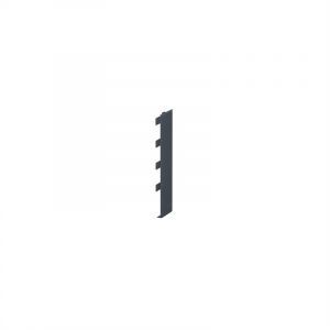 Eurotexx stootvoegverbinding voor potdeksel 180 mm Antraciet (bestelnr. 0449)