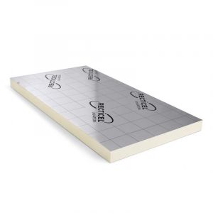 Eurothane Silver 100 mm - 1200x600 mm