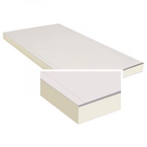 GipsPIR AK - 100+12,5 mm - 2600x600 mm (1,56 m²) HR nieuw omgedraaid