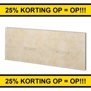 Isover Comfortpanel 90 mm - 1500x600 mm (Rd 2,70 m² K/W) 25% Korting HR