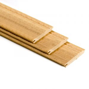 Kraaldelen Meranti 16x83 mm Lengte: 2450 mm - 5 stuks per bundel