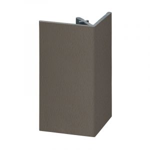 Keralit Uitwendig Hoekprofiel Recht 46x46 mm Kwartsgrijs - 4000 mm