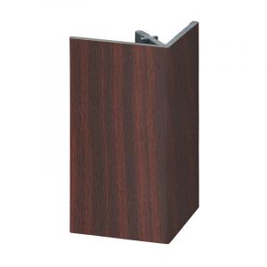 Keralit Uitwendig Hoekprofiel Recht 46x46 mm Mahonie - 4000 mm