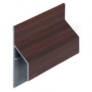 Keralit Trimkraal Aansluitprofiel 17 mm Mahonie  (classic colours) (bestelnr. 2810)