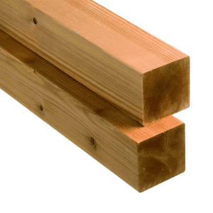 Modiwood paal 4-zijdig geschaafd 2700mm 4pp