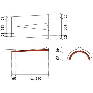 Monier Schubvorst Woerdens Rood Bont Naturel