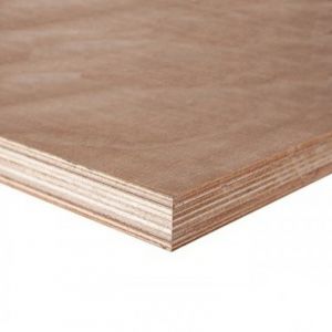 Okoume Deurplaat Aluplex WBP Verlijmd - A/A 40 mm 2500x1220