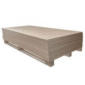 Radiata Pine Underlayment Palletvoordeel - 18 mm - 2440x1220 Mes en Groef HR Volle platen