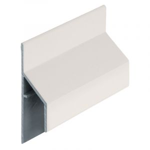 Keralit Trimkraal Aansluitprofiel 17 mm Snowwhite  (pure colours) (bestelnr. 2810)