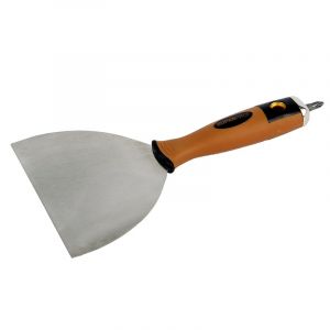 Super Prof Spachtelmes Roestvrij Staal 150mm - inclusief schroefbit