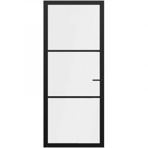 Svedex Nova NDB901 Zwart Satijn Glas Binnendeur