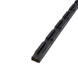 Vuren Ventilatielat Geïmpregneerd Zwart Gegrond 28x45