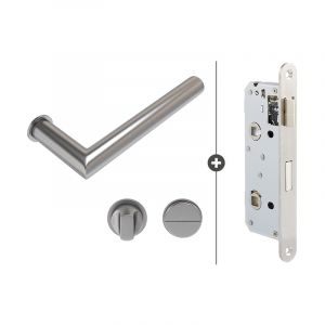 Skantrae Hang- en Sluitwerkpakket Orbit 19 Minimal - Vrij- en Bezetslot - RVS (943)