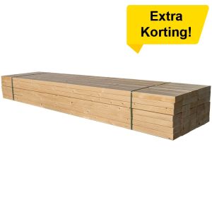 Vuren Geschaafd 75x200 (70x195) – Voordeelpak á 35 Stuks (€ 8,81 / m¹) HR Extra Korting