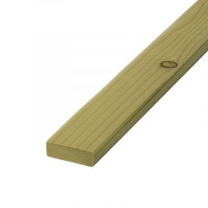 Vuren Tengels Geïmpregneerd Ruw 11x38 HR MK