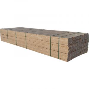 Vuren Geschaafd SLS 38x120 – Voordeelpak á 126 Stuks HR