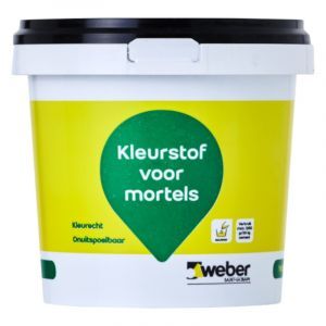 Weber Kleurstof Zwart Voor Mortels