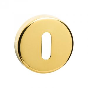 Weekamp Sleutelrozet Rond PVD Gold