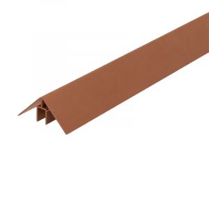 WEO Uitwendig Hoekprofiel 50x50 mm Teak (bestelnr. 2960)