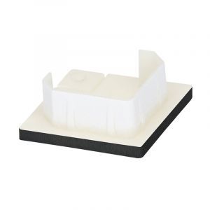 Keralit Eindkap voor Hoekprofiel 32x32 mm Zwart  (classic colours) (bestelnr. 2829)