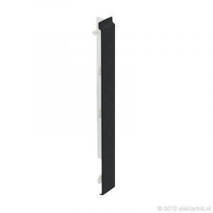 Keralit verbindingstuk voor sponningdeel 190 mm Zwart  (classic colours) (bestelnr. 2818)