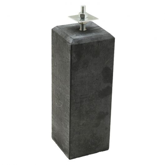 Prefab Betonpoer Antraciet 15x15x60 cm