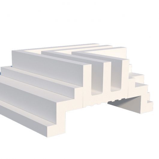 Havebo Ekokist H Hoekstuk 1000x1000 mm