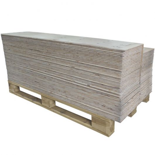 Elliottis Pine Underlayment Palletvoordeel - 18 mm - 2440x610 Mes en Groef (74,5m²) HR