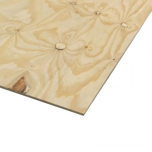 Elliottis Pine Underlayment Halve Plaat 9 mm 2440x610 Rechte Kant