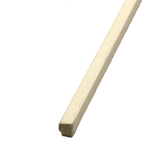 Hardhouten Glaslat E1 17x15 mm