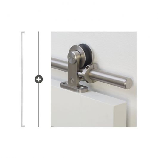 Skantrae Schuifdeur Hang- en Sluitwerkpakket Tupelo 160 - RVS (567)