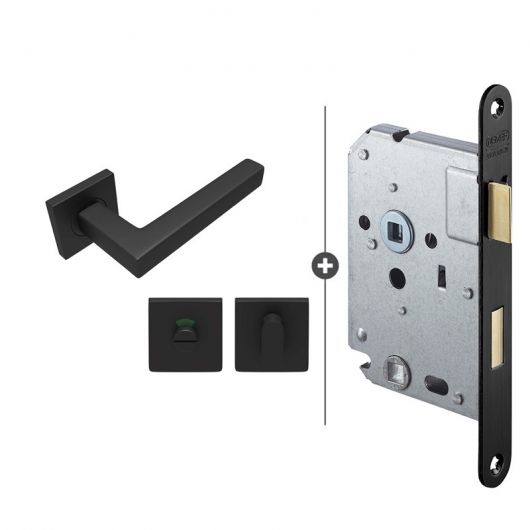 Skantrae Hang- en Sluitwerkpakket Squared 20 Regular - Zwart (2054)