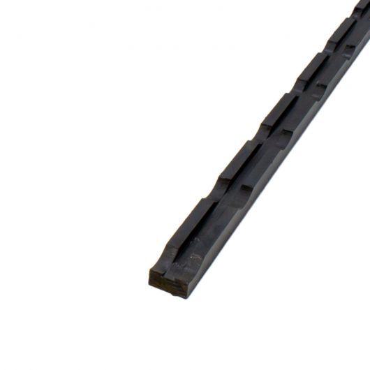 Vuren Ventilatielat Geïmpregneerd Zwart Gegrond 28x45