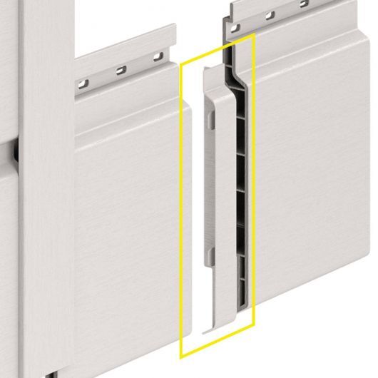Keralit verbindingstuk voor sponningdeel 143 mm (bestelnr. 2813)