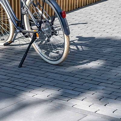 Voorbeelden waterdoorlatende bestrating