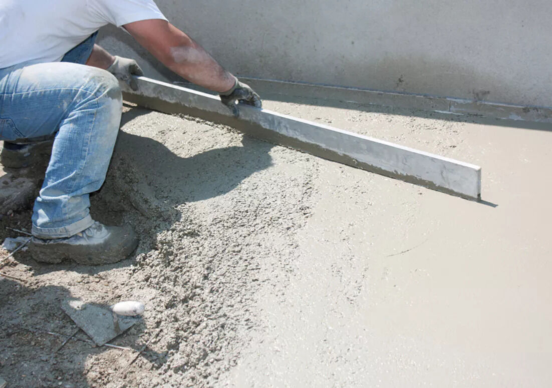 Keramische tegels 2 cm leggen op stabilisé