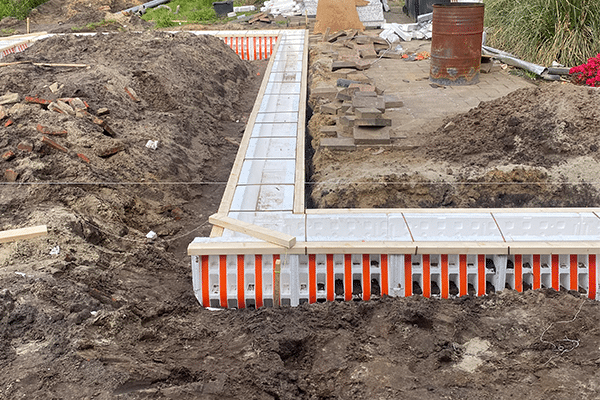 Graafwerkzaamheden en fundering