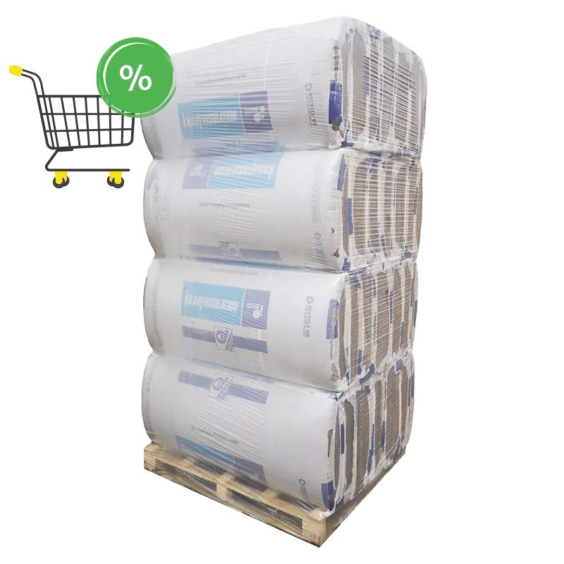 Isolatie met palletvoordeel