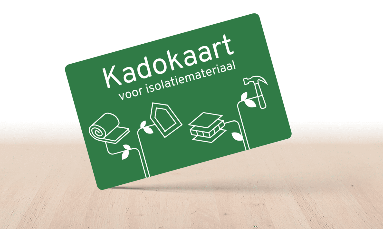 Doe-het-zelf cadeaukaart inwisselen