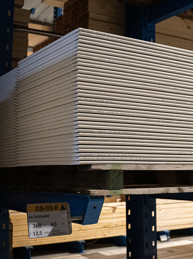 Gipsplaten dikte 12,5 mm