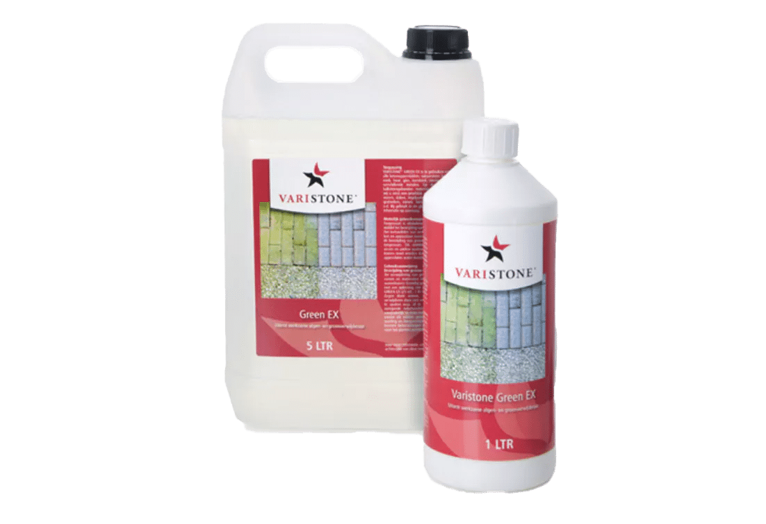 Tuintegels schoonmaken met hét alternatief voor HG