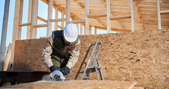 Toepassing van constructieplaten