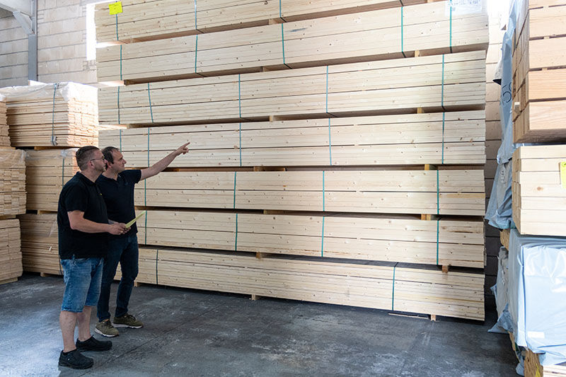 SLS hout magazijn